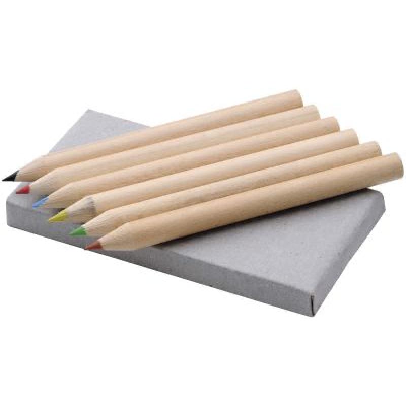 Image of Ayola 6-piece coloured pencil set