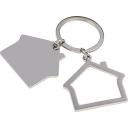 Image of Zinc alloy house keychain