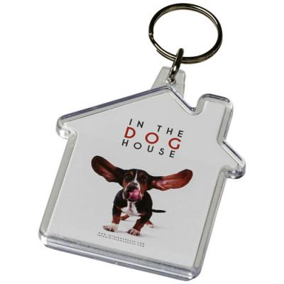 Image of Combo house-shaped keychain