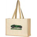 Image of Brookland Jute 10oz Canvas Tote